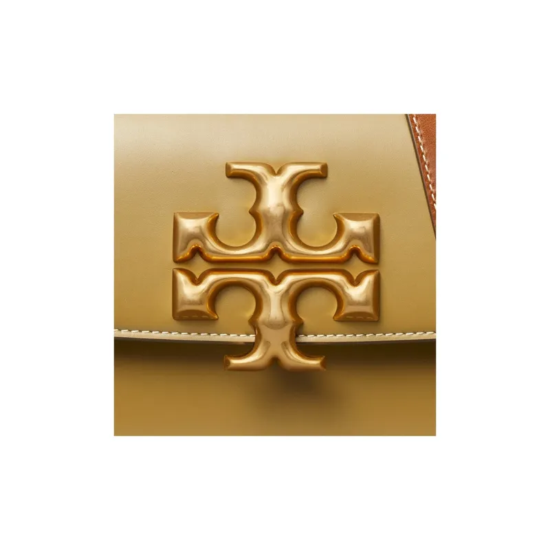 TORY BURCH Eleanor Calfskin Crossbody Bag Shoulder Bag Women's Coconut Yellow-3