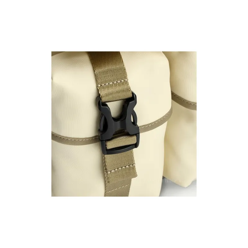 FILA White Mountaineering Collaboration Fabric Backpack Regular Unisex Beige-4