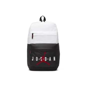 Jordan Polyester Backpack Regular Unisex Black White