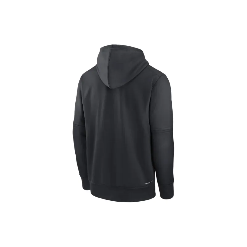 Nike Minnesota Twins Authentic Collection Practice Men's Nike Therma Mlb Pullover Hoodie-1