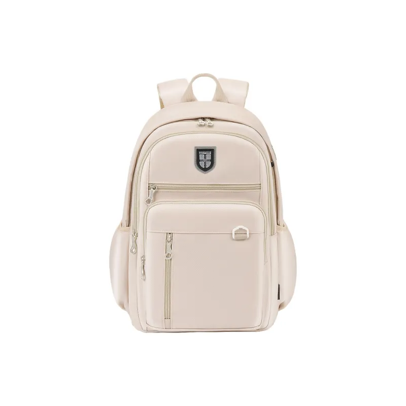 UNIVERSITY OF CAMBRIDGE Fabric Backpack Regular Unisex Khaki/Black-0