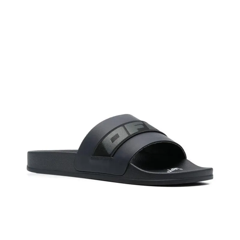 OFF WHITE Industrial Belt Slider Dark Grey-2