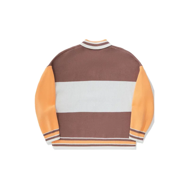 LiNing Knitwear Unisex Mud Gray Brown Papaya Orange Ecru-1