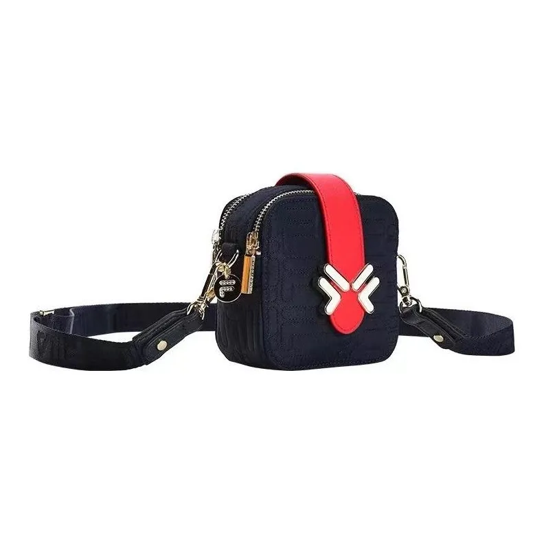 FILA PU Shoulder Bag Crossbody Bag Small Size Women's Legend Blue-2