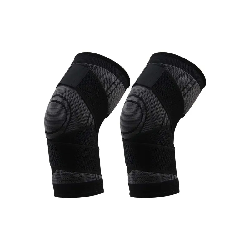 Shuosen Mountaineering Hiking Cycling Tennis Unisex Latex Thread Knee Pads-0