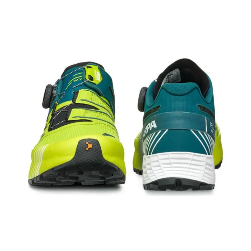 SCARPA RIBELLE RUN KALIBRA HT Cushioning Anti-Slip And Wear-Resistant Low-Top Running Shoes Men's Lime Green-3