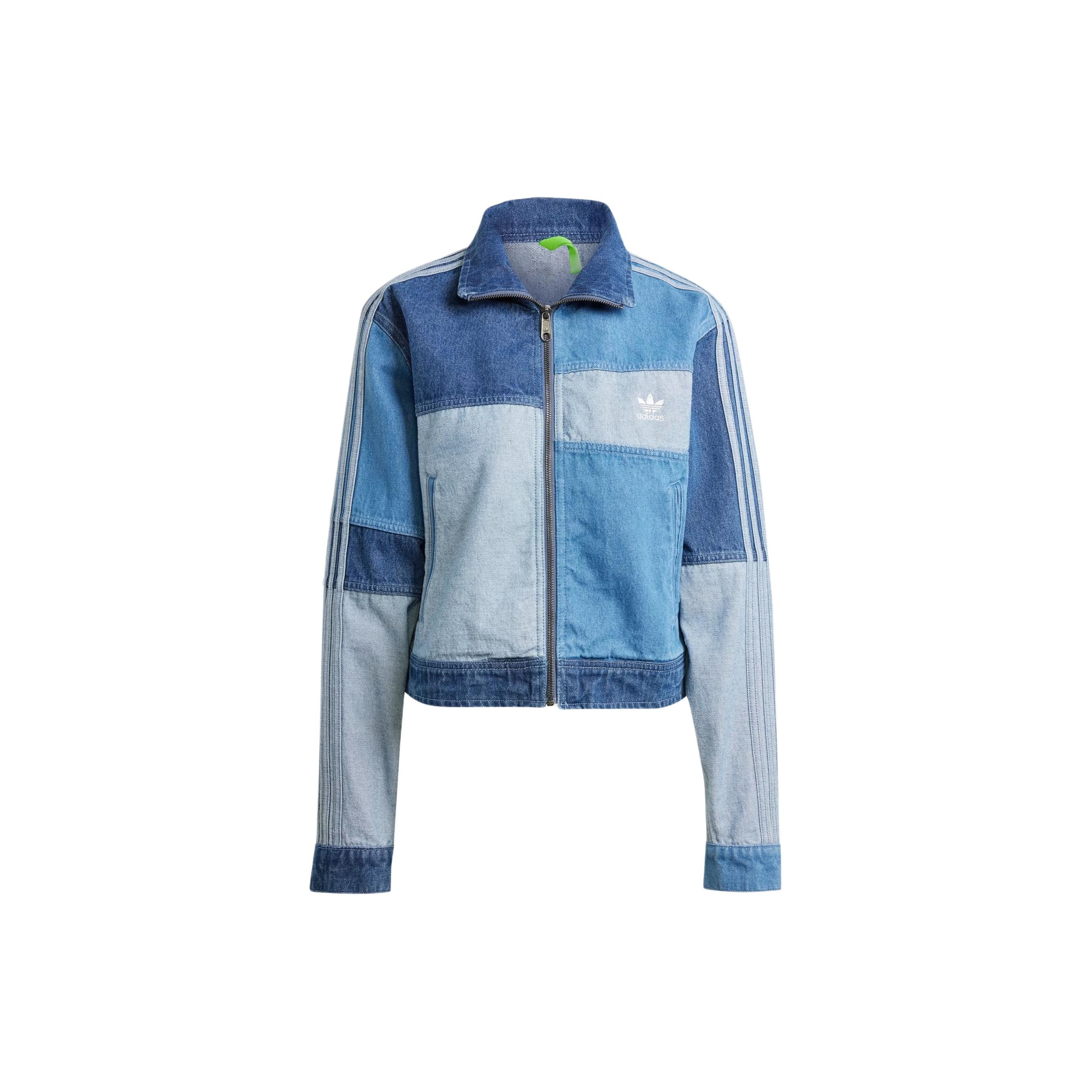 Adidas denim jacket womens online