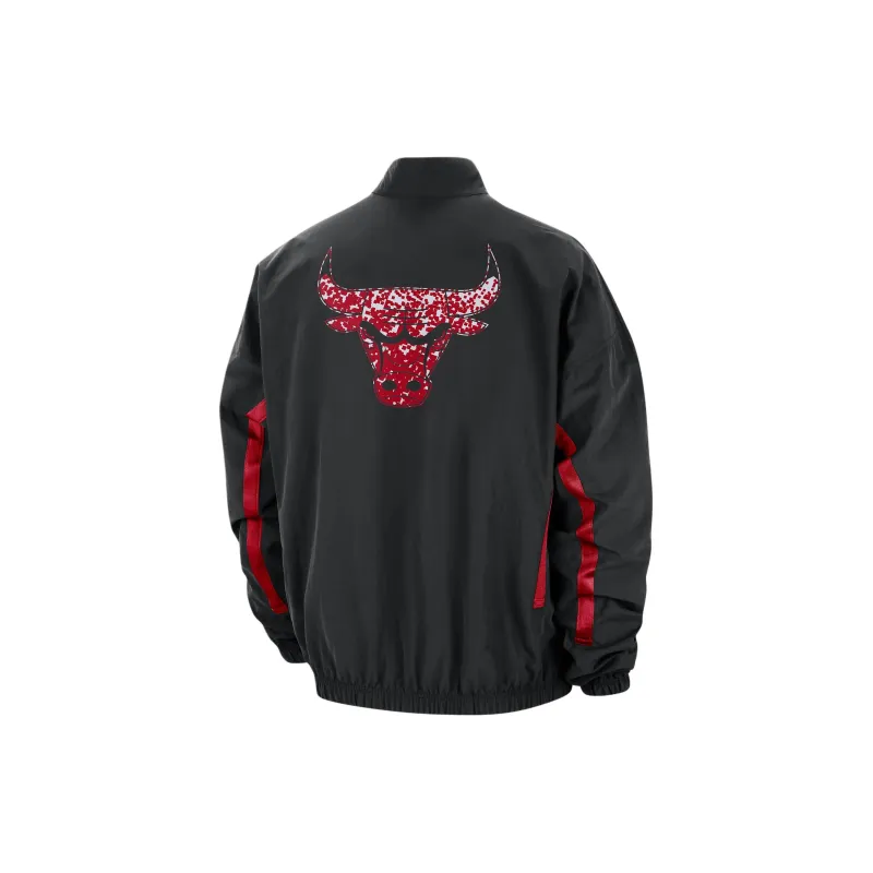 Nike Chicago Bulls Dna Courtside Men's Nike Nba Woven Graphic Jacket-1