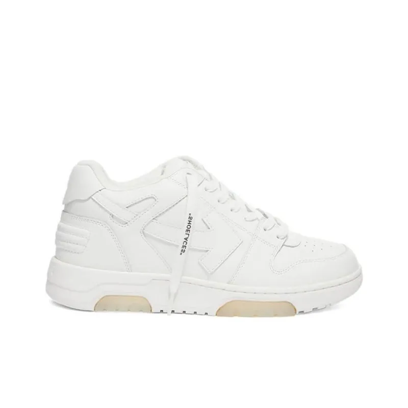 OFF WHITE Out Of Office Ooo Low Tops Triple White-1