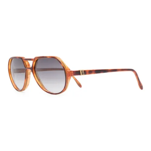 SAINT LAURENT Pre-Owned 1980s Pilot-frame Sunglasses