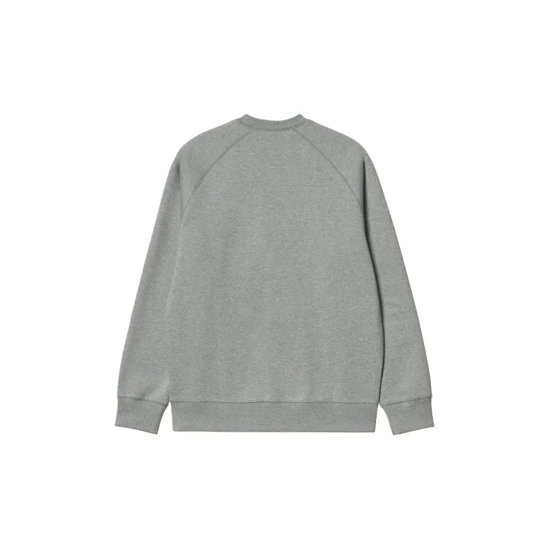 Carhartt WIP Chase Logo Embroidered Crewneck Sweatshirt-1