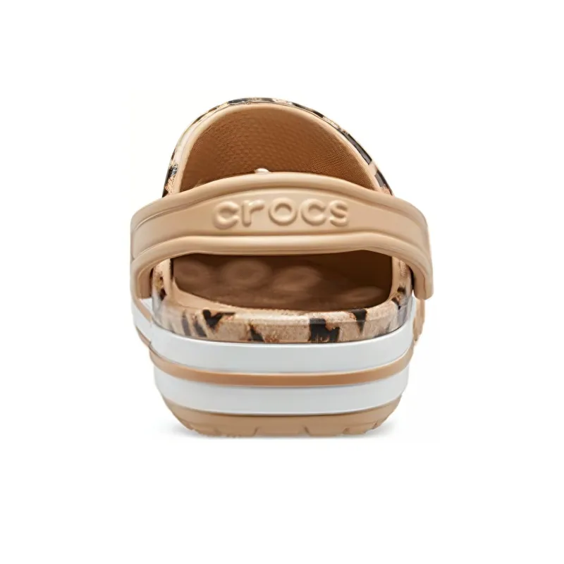 Crocs Bayaband Beach Sandals Leopard Print-4