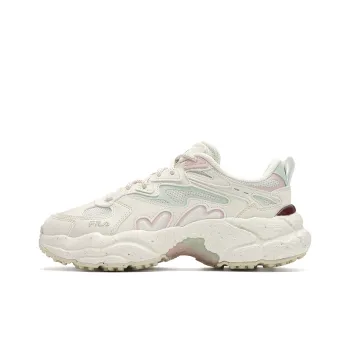 FILA Fern Fern Sneakers Low Top Chunky Sneakers Women's Ivory White