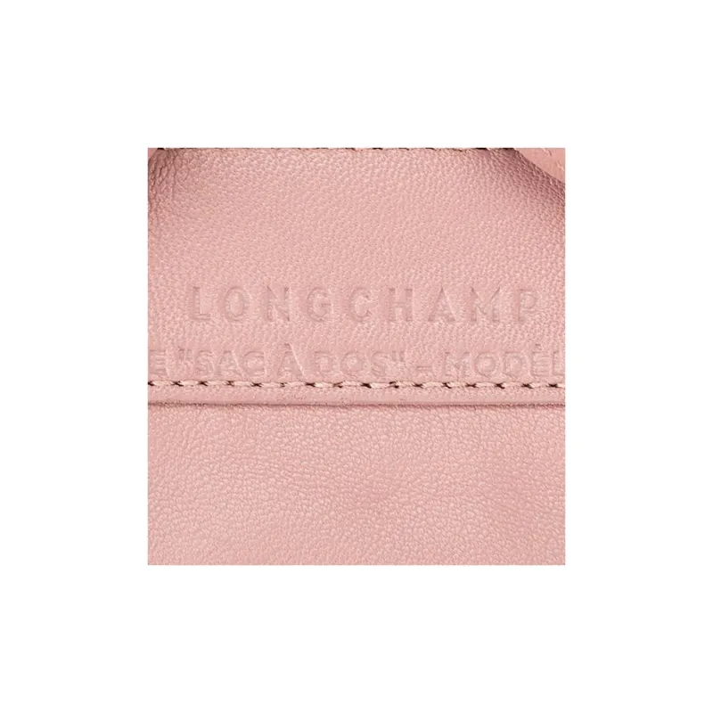 LONGCHAMP Le Pliage Cuir Leather Backpack Extra Small Women's Pink-5