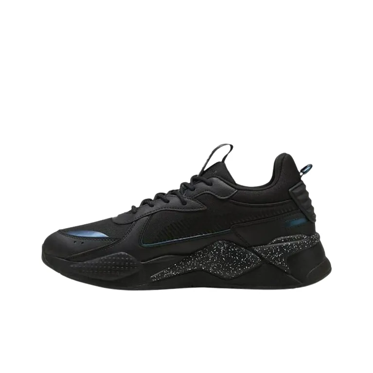 PUMA RS X Cushioning, Wear Resistant Low Top Casual Shoes Men's Black-0