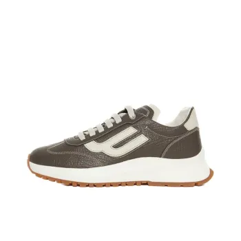 BALLY Low Top Casual Shoes Men's Dark Green