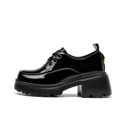Spider King Casual Single Shoes Women's Black