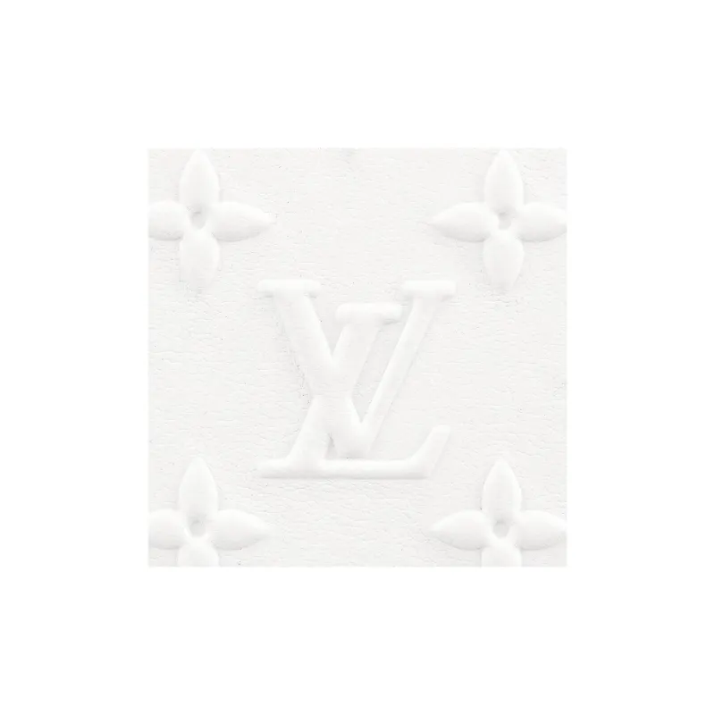 LOUIS VUITTON Handle Soft Trunk Optic White-4