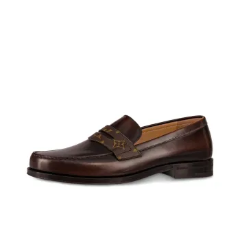 LOUIS VUITTON Sorbonne Monogram Casual Shoes Men's Mocha