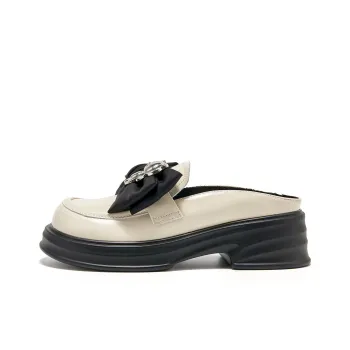 Spider King Wrap-toe Slippers Women's Ecru