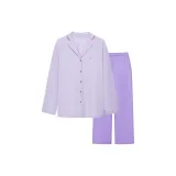 [Long-Sleeved Pants]Dragon Clear Purple-Women's