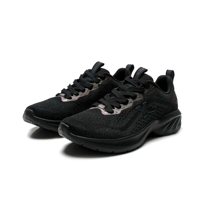 XTEP Running Shoes Men Low Top Black/Coal Black-2