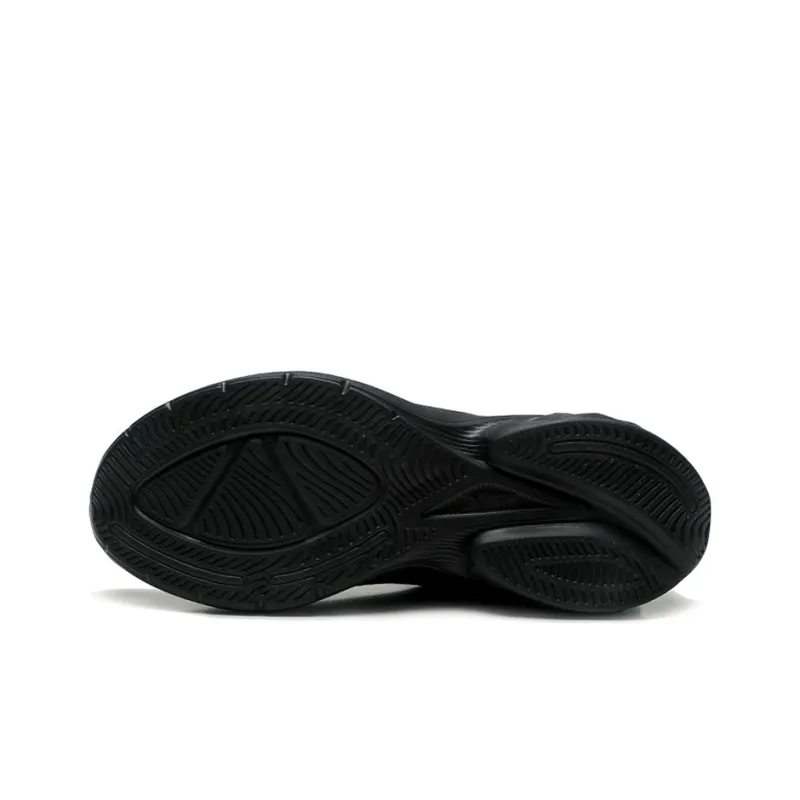 XTEP Running Shoes Men Low Top Black/Coal Black-5