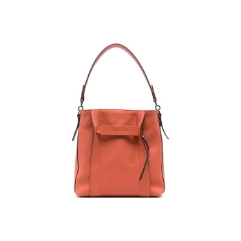 LONGCHAMP Medium 3D Leather Tote Bag