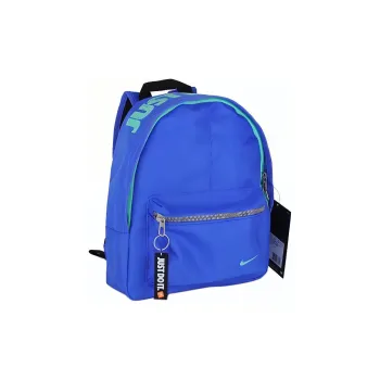 Nike Polyester Backpack Regular Unisex Blue