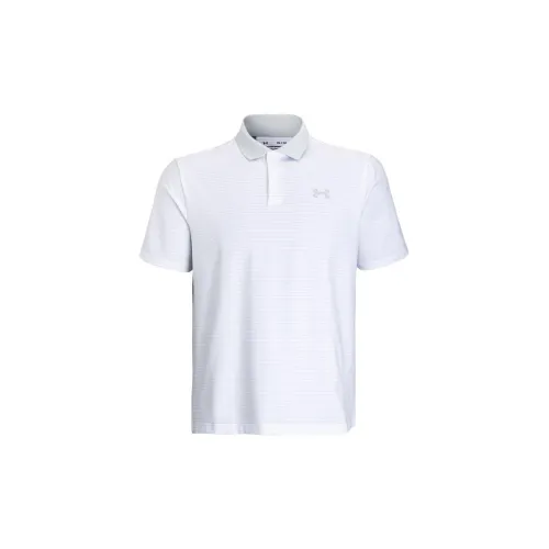 Under Armour Performance 3.0 Polo Shirts Men White