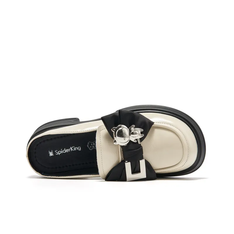 Spider King Closed Toe Slippers Women's Ecru-3