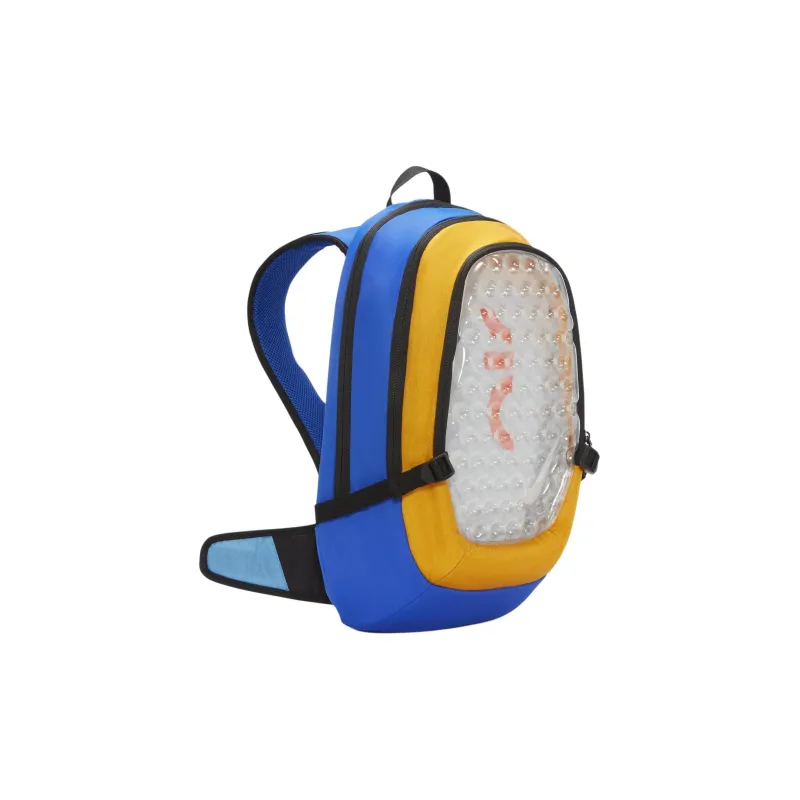 Nike Nylon Blends Polyester Backpack Men's Vintage Royal Spliced Light Photo Blue Spliced Safety Orange-1