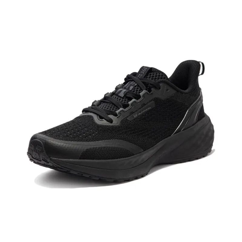 361° Cushioning And Breathable Low Top Running Shoes Men's Black-1