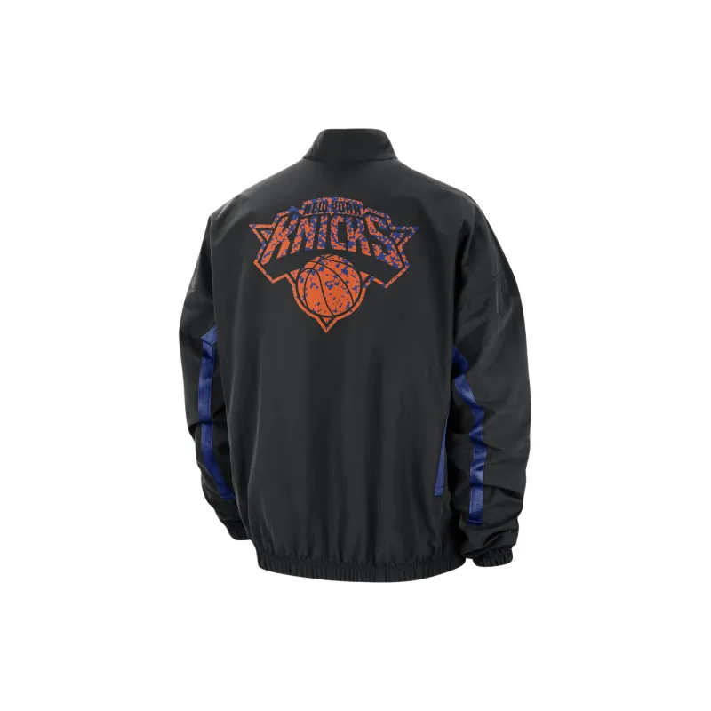 Nike New York Knicks Dna Courtside Men's Nike Nba Woven Graphic Jacket-1