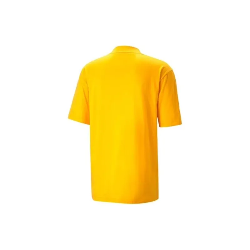 PUMA T Shirts Men Yellow-1