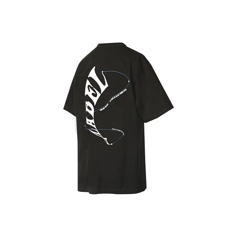 RELABEL T-Shirts Unisex Black-1