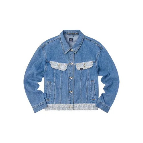 Lee Denim Jackets Women's Light Blue