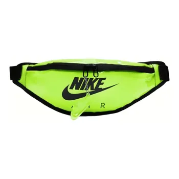 Nike Heritage Polyurethane Fanny Pack Regular Unisex Neon Yellow