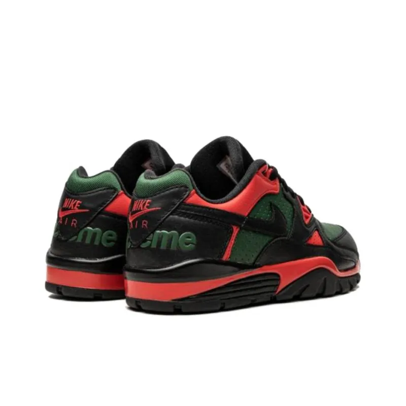 Nike Cross Trainer Low Supreme Black Green Red-4