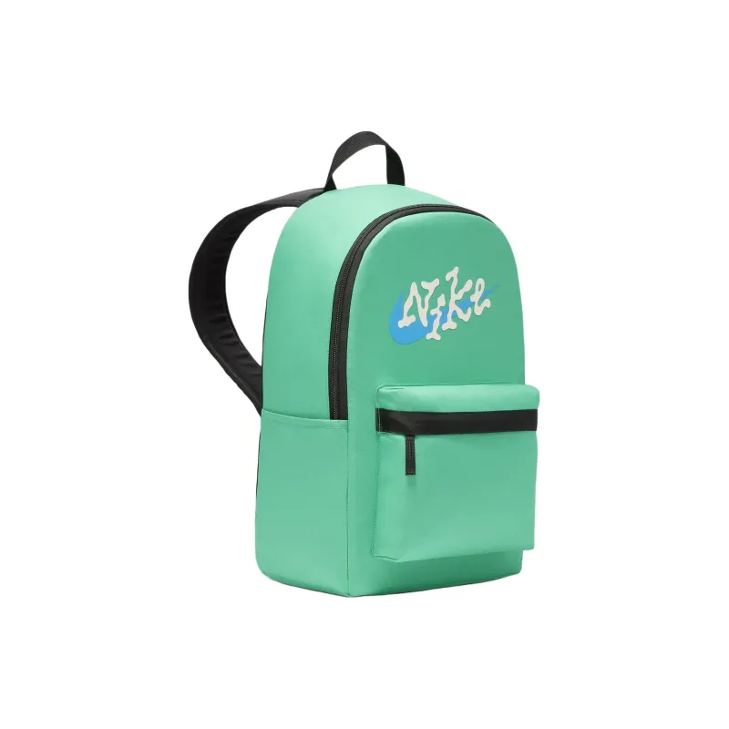 Nike Heritage Polyester Backpack Unisex Stadium Green With Coconut Milk-1