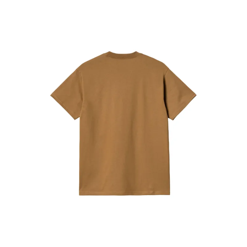Carhartt WIP SS24 Ick For Fullscreen S/S Icons T Shirt T Shirt Men's Brown-1