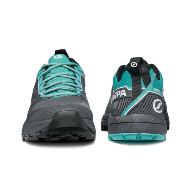 SCARPA RAPID GTX WMN Cushioning Low-Top Running Shoes Women's Blue Gray-3