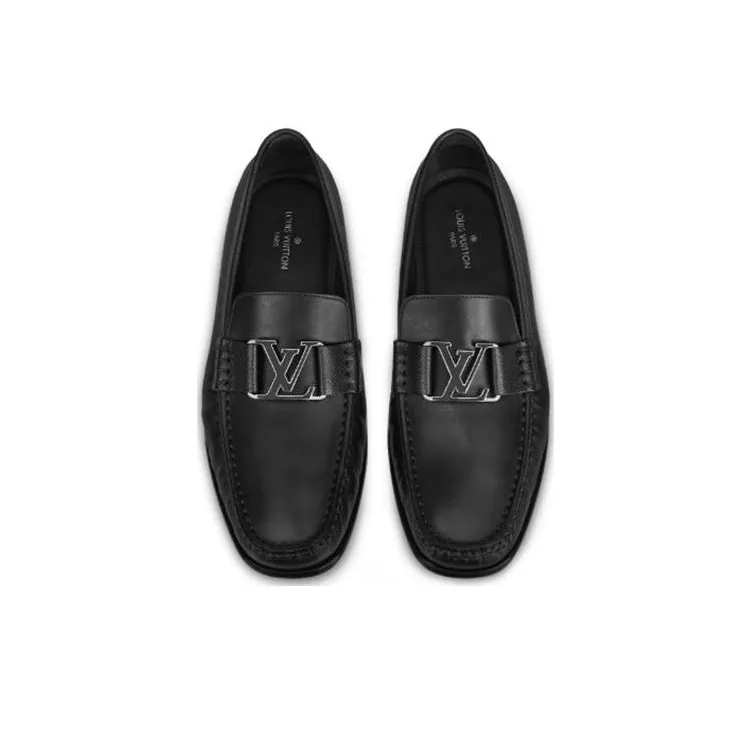 LOUIS VUITTON Montaigne Loafers 'Black' Women's-2