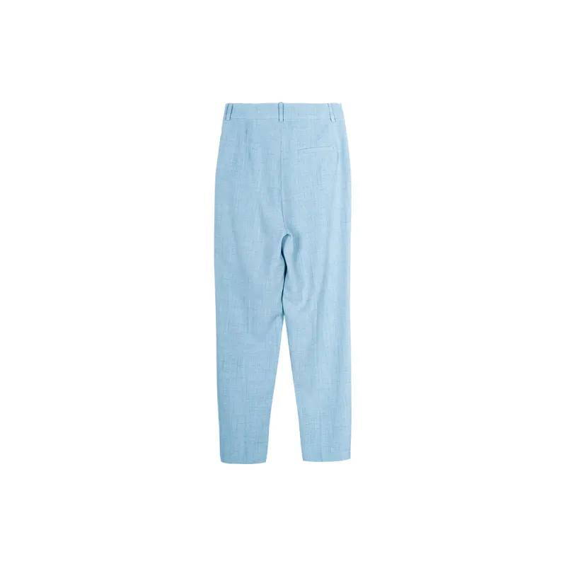 MISSSHINE SS24 Casual Pants Women's Turquoise-1