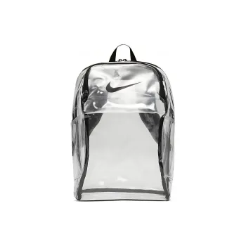 Nike Polyester Backpack Regular Unisex Transparent