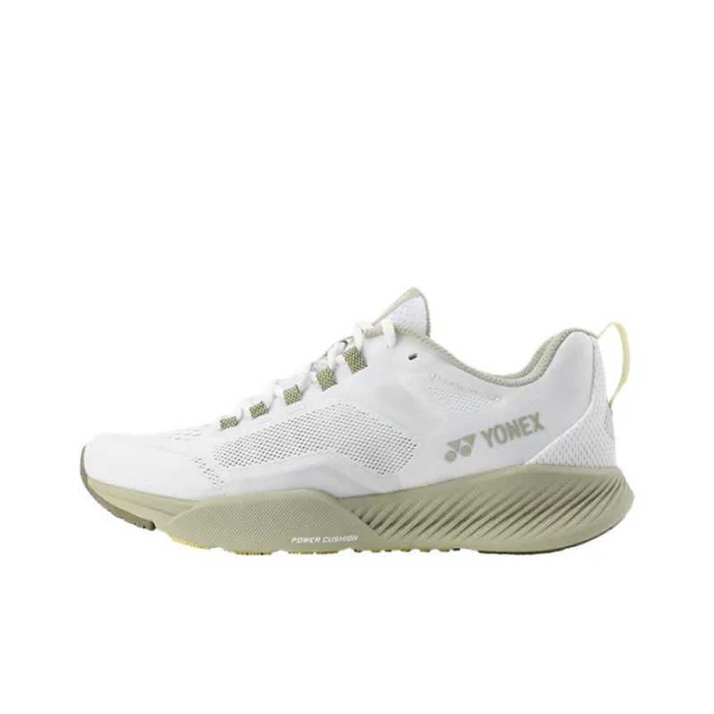 YONEX Anti Slip Wear Resistant Low Top Running Shoes Women's White Green-0