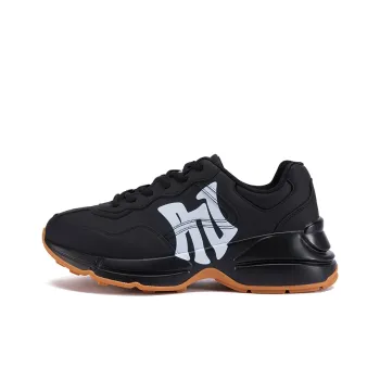 Pnj Anti-Slip And Wear-Resistant Height Increasing Low-Top Chunky Sneakers Unisex Black