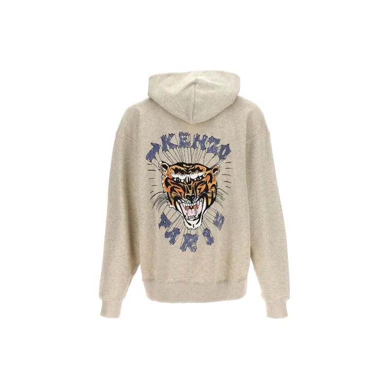 KENZO Drawn Varsity Tiger Printed Hoodie-1