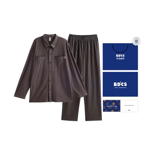 Peninsula City Pajama Set Men's Gift Box Set Encounter Morning Light-Gray