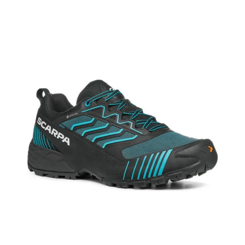 SCARPA RIBELLE RUN XT GTX Cushioning Anti-Slip And Wear-Resistant Low-Top Running Shoes Men's Blue Black-1